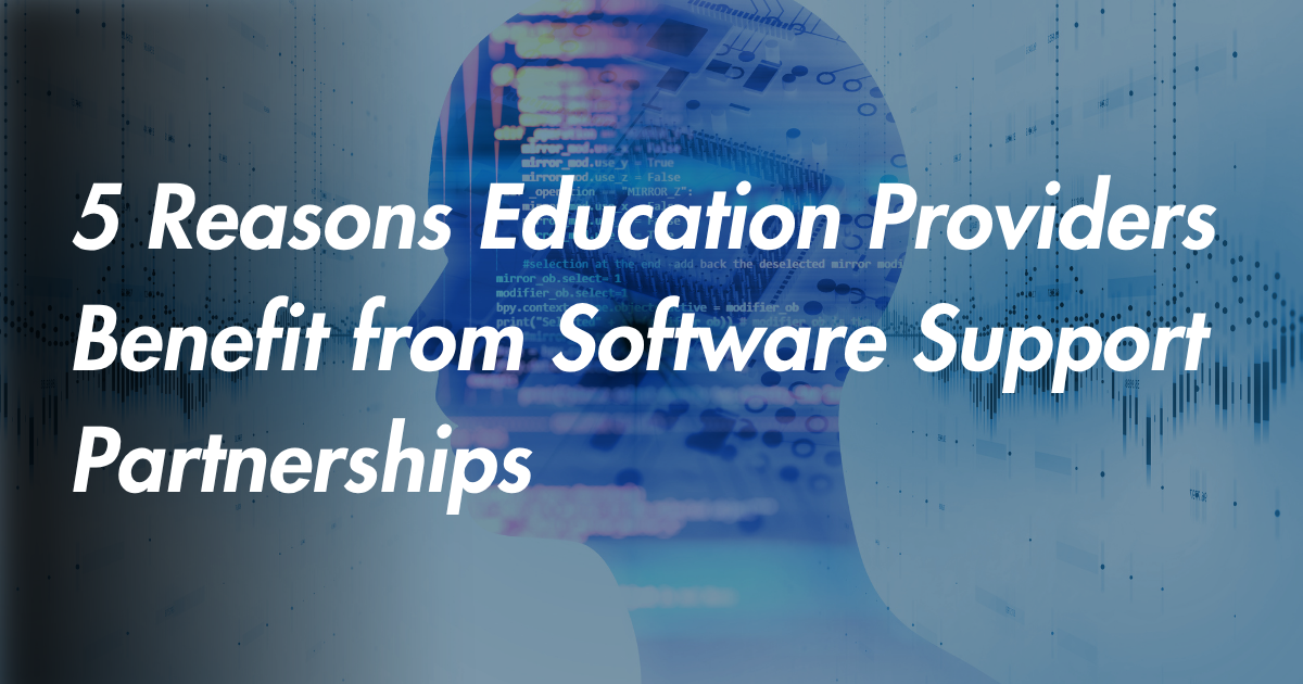 5 Reasons Education Providers Benefit from Software Support Partnerships | Energise Technology
