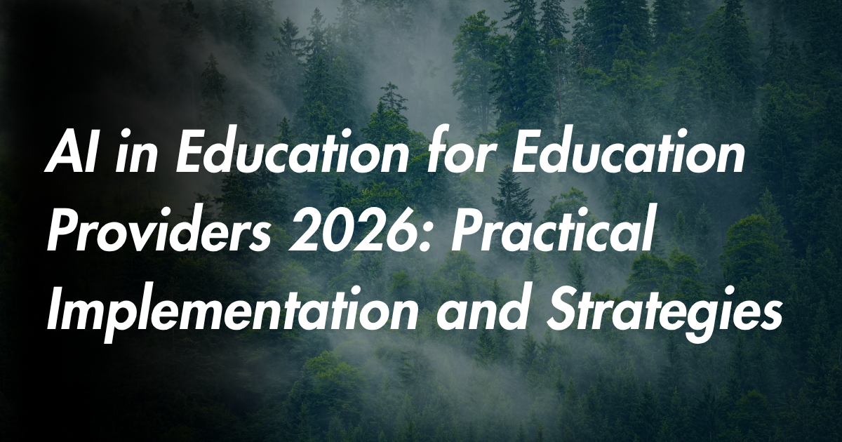 From Interest to Implementation: What Education Providers Need from AI in 2026 | Energise Technology